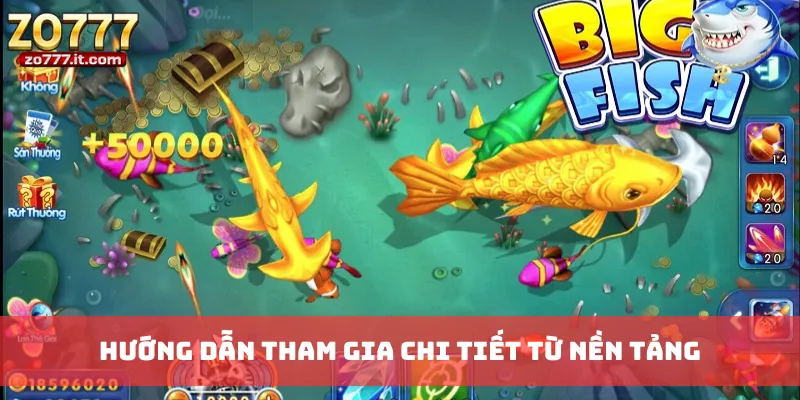 Hướng dẫn tham gia chi tiết từ nền tảng