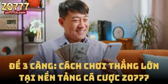 Đề 3 Càng: Cách Chơi Thắng Lớn Tại Nền Tảng Cá Cược Zo777